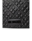 Love Moschino Logo Vegan Leather Quilted & Structured Handbag