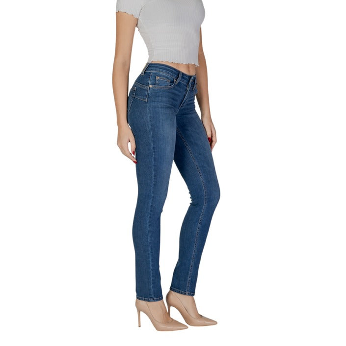 Liu Jo Logo Medium Wash Super Skinny Jeans