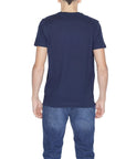 U.S. Polo Assn. Logo 100% Cotton T-Shirt - blue