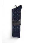 Emporio Armani Underwear Logo 100% Cotton High Socks