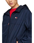 Tommy Hilfiger Logo Hooded Lightweight Jacket