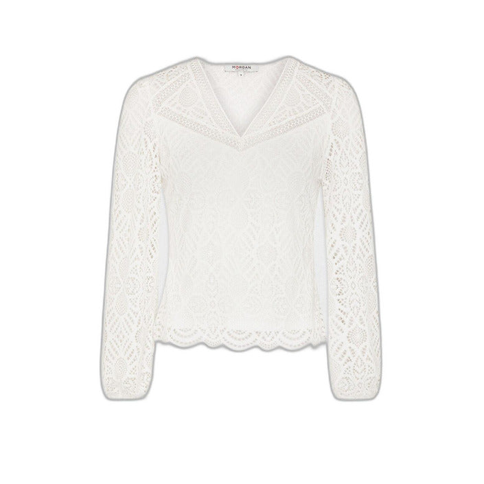 Morgan De Toi Lace Sleeve Top