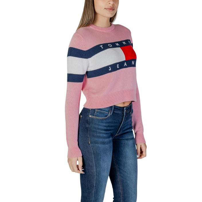 Tommy Hilfiger Jeans Logo Cropped Sweater - 3 Shades