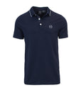 Armani Exchange Logo Cotton-Rich Polo Shirt