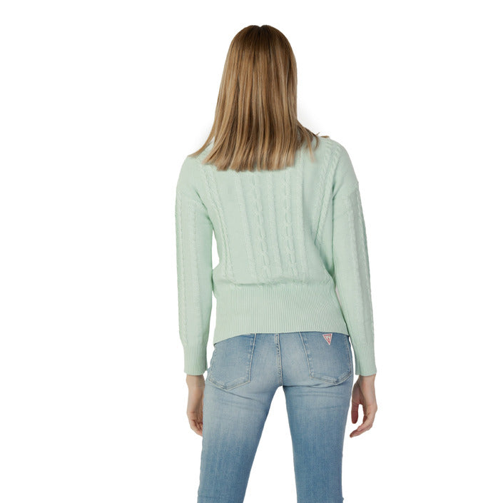 Guess Minimalist Cable Knit Cotton-Blend Sweater