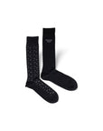 Emporio Armani Underwear Logo 100% Cotton High Socks