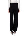 Guess Pure Cotton Minimalist Tailored Fit Wide Leg Trousers