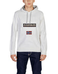 Napapijri Logo Cotton-Blend Hooded Pullover