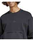 Adidas Logo Crewneck Sweatshirt Cotton-Blend