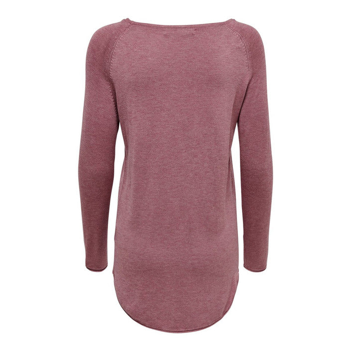 Only Minimalist Asymmetrical Boatneck Sweater