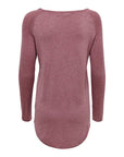 Only Minimalist Asymmetrical Boatneck Sweater