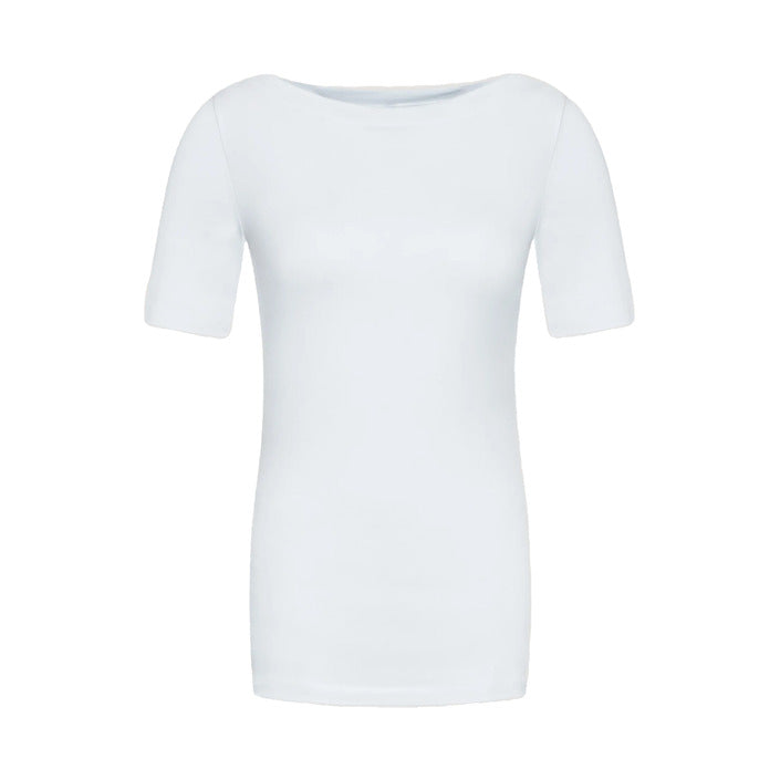 Vero Moda Minimalist Fitted White Top