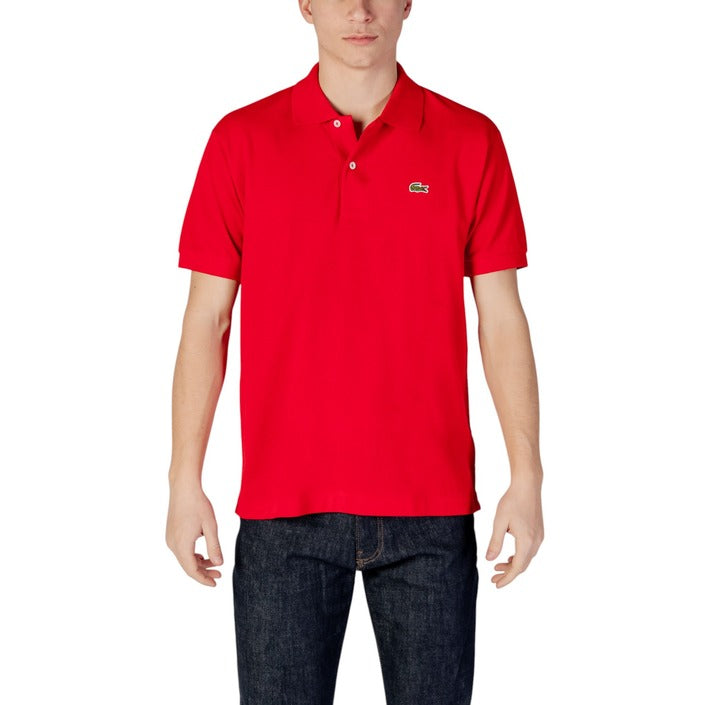 Lacoste Logo Polo Shirt 100% Cotton - Red