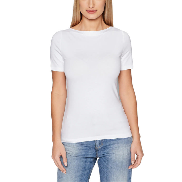 Vero Moda Minimalist Fitted White Top