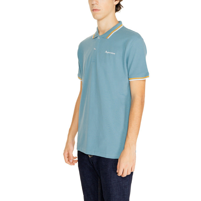 Aquascutum Logo Polo Shirt 100% Cotton