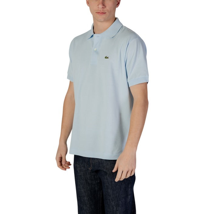 Lacoste Logo Polo Shirt 100% Cotton - Light Blue