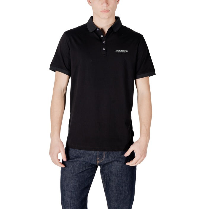 Armani Exchange Logo 100% Polo Shirt