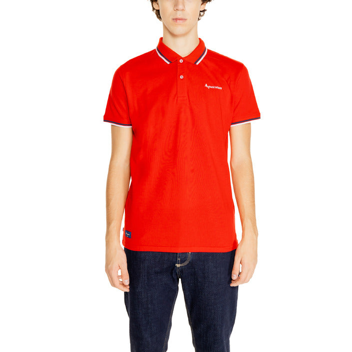 Aquascutum Logo Polo Shirt 100% Cotton