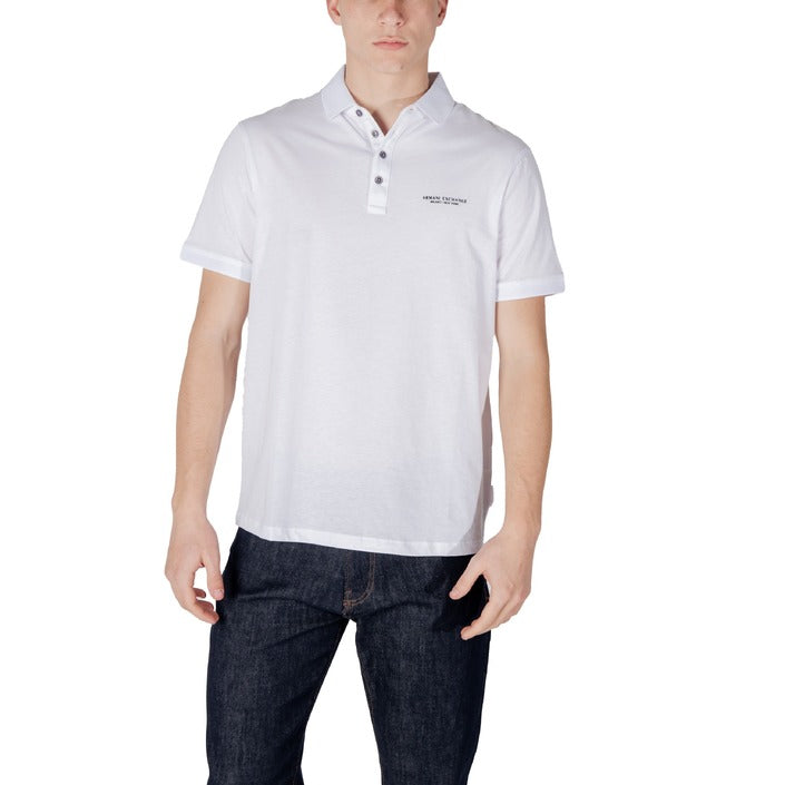 Armani Exchange Logo 100% Polo Shirt