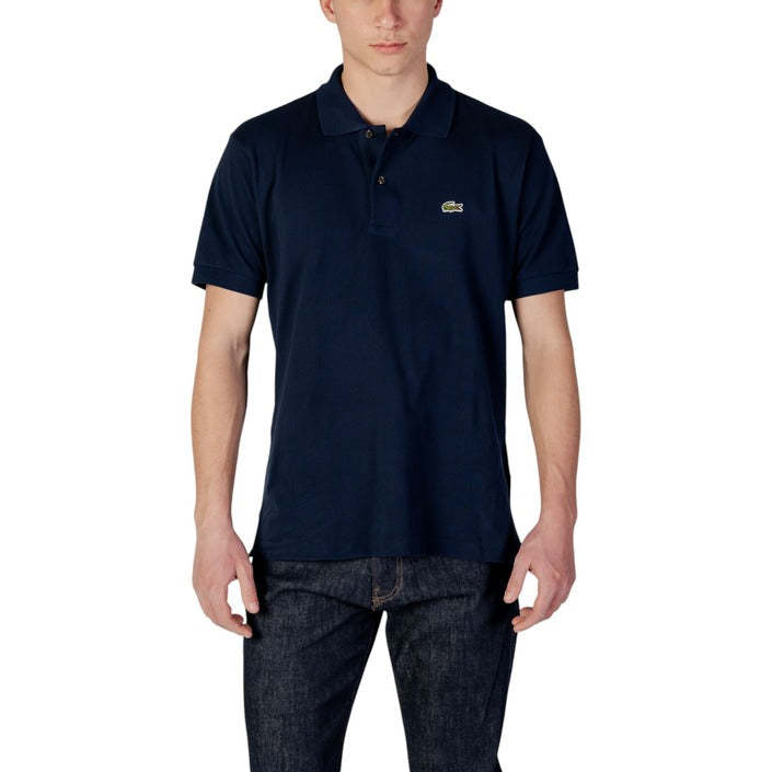 Lacoste Logo Polo Shirt 100% Cotton - Navy Blue