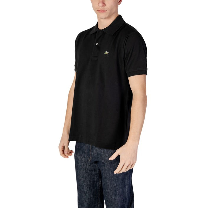 Lacoste Logo Polo Shirt 100% Cotton - Black