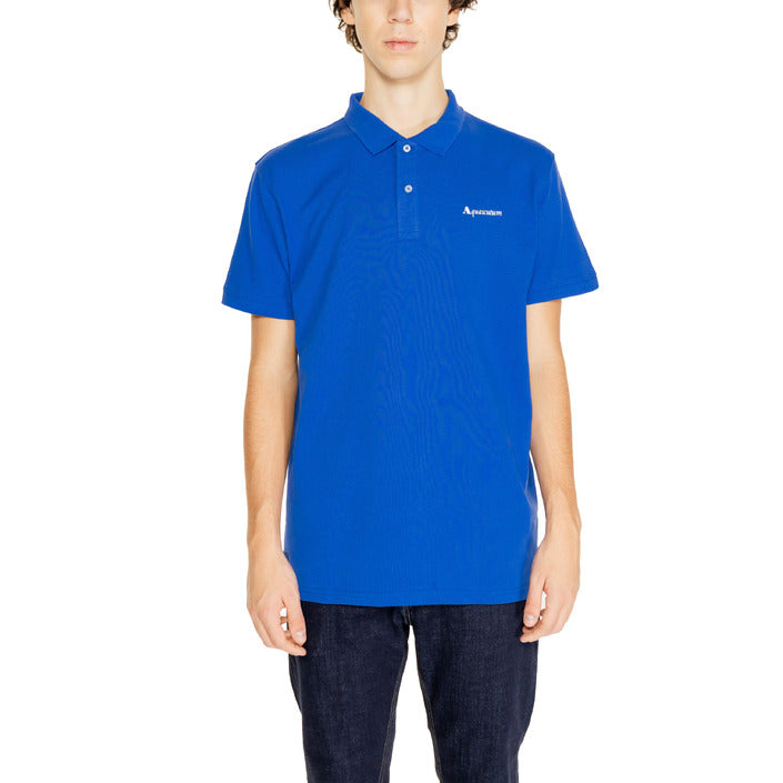 Aquascutum Logo Polo Shirt 100% Cotton