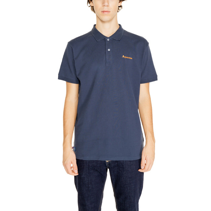 Aquascutum Logo Polo Shirt 100% Cotton