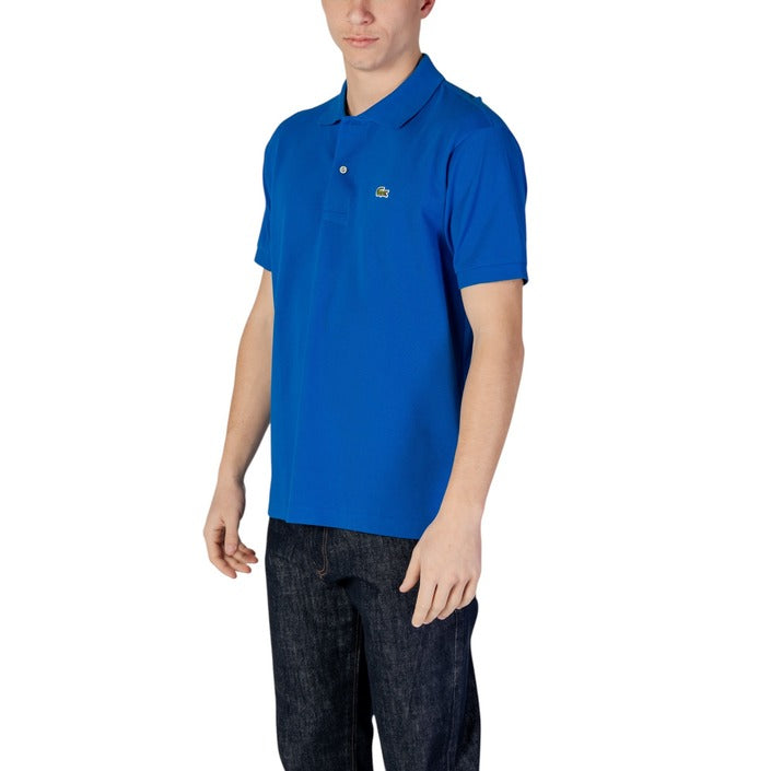 Lacoste Logo Polo Shirt 100% Cotton Blue