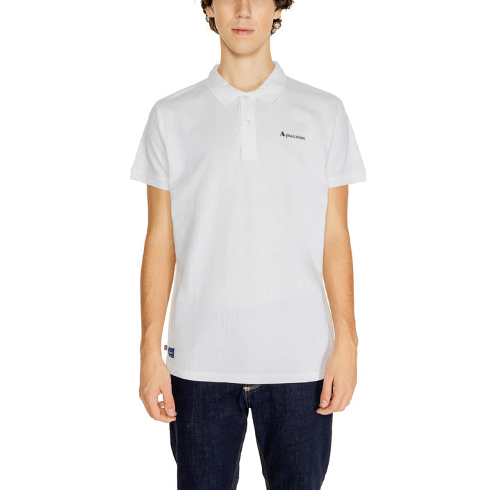 Aquascutum Logo Polo Shirt 100% Cotton