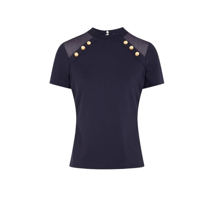 Morgan De Toi Gold Button Detail Top