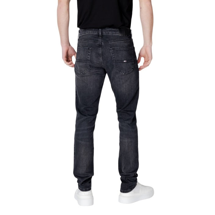 Tommy Hilfiger Jeans Logo Stonewash Black Denim Jeans