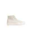 Calvin Klein Jeans Logo Genuine Leather High Top Sneakers