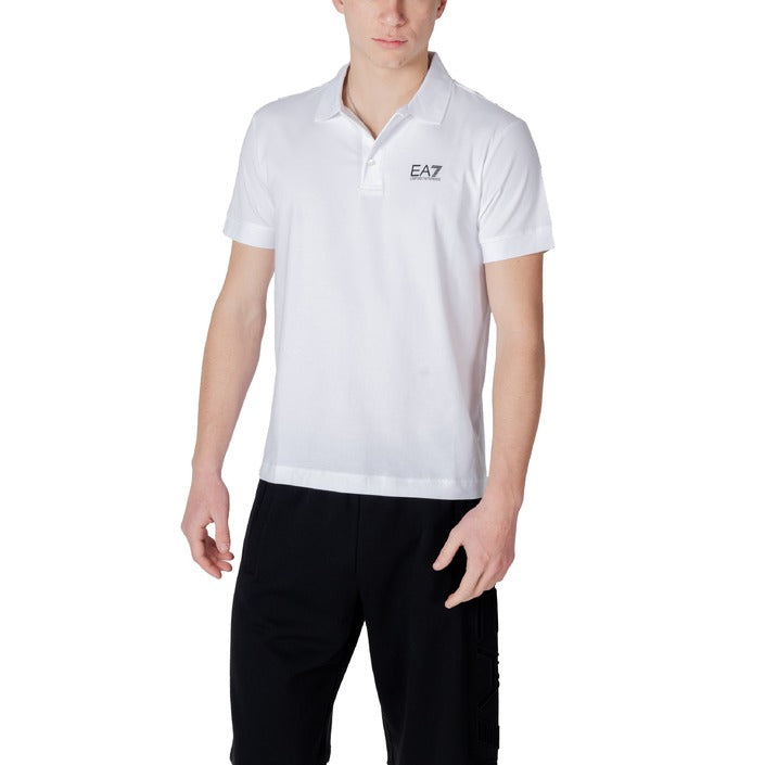 EA7 By Emporio Armani Logo Cotton Polo Shirt