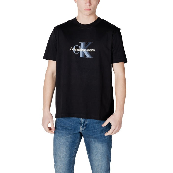 Calvin Klein Jeans Logo Crewneck T-Shirt 100% Cotton