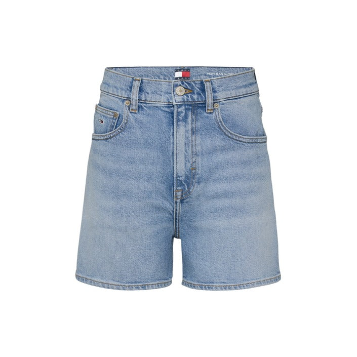 Tommy Hilfiger Jeans Logo Light Wash Denim Shorts