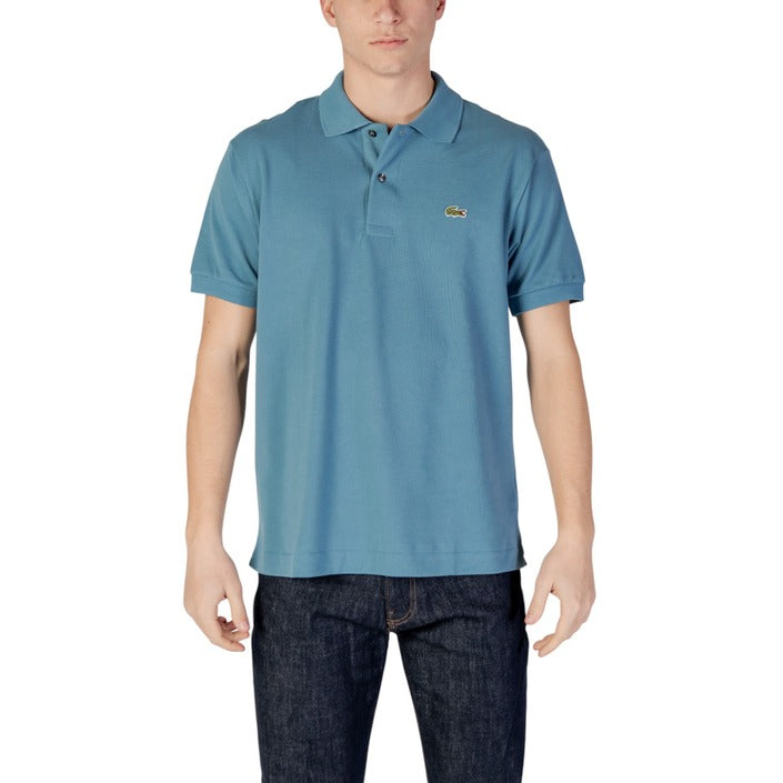 Lacoste Logo Polo Shirt 100% Cotton - Aqua Blue