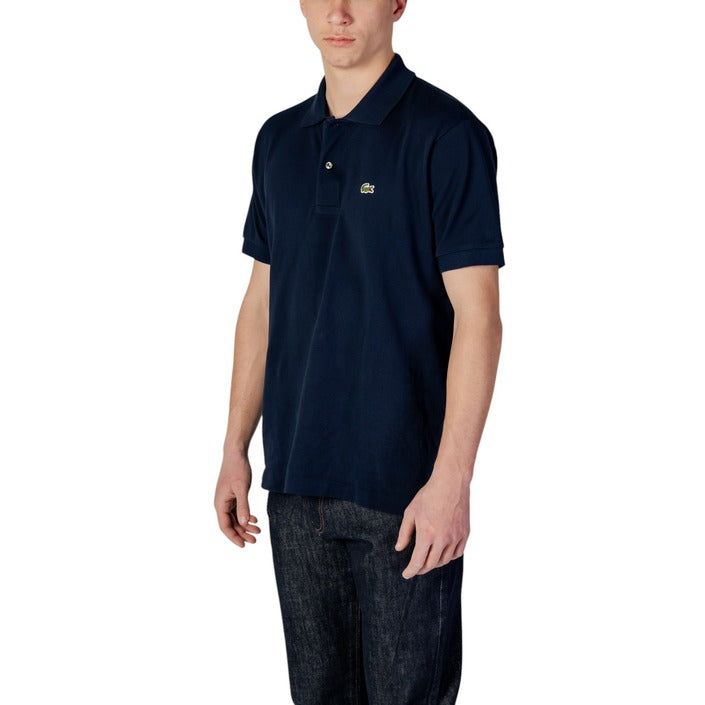 Lacoste Logo Polo Shirt 100% Cotton - Navy Blue