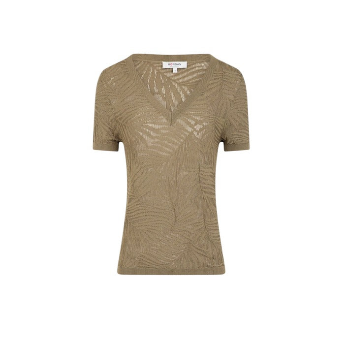 Morgan De Toi V-Neck Short Sleeve Top