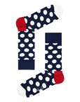 Happy Socks Unisex Cotton-Rich Polka Dots High Socks