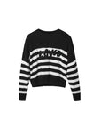 Desigual Stripey Wool-Cotton Sweater