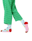 Happy Socks Unisex Cotton-Rich Argyle High Socks