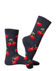 Happy Socks Unisex Pure Cotton Cherry Vibes High Socks