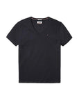 Tommy Hilfiger Jeans All Black Minimalist Pure Cotton T-Shirt