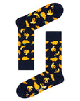 Happy Socks Unisex Cotton-Rich Gone Bananas High Socks