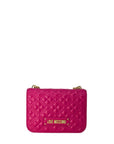 Love Moschino Logo Vegan Leather Structured & Quilted Handbag