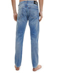 Calvin Klein Jeans Logo Regular Fit Stone Wash Jeans